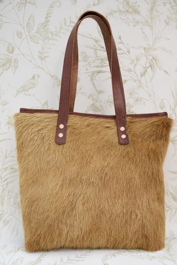 Cowhide Tote Bag